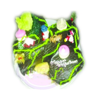 X\'mas Yule Log Choc Ganacge